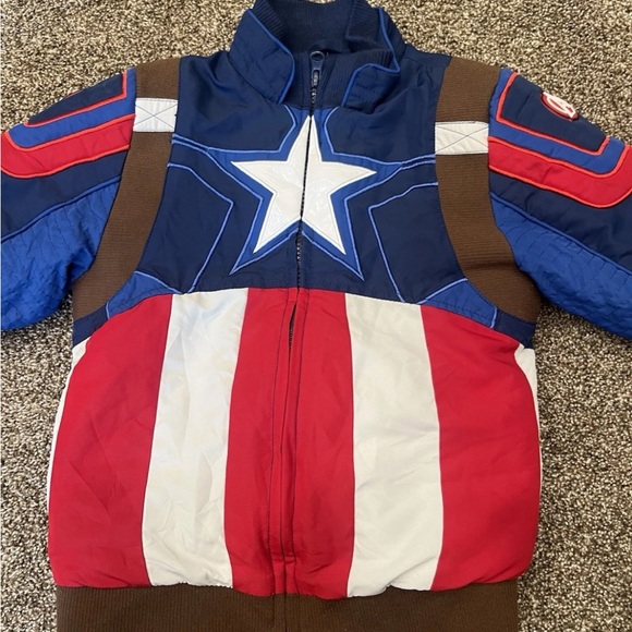 Disney Superhero Costume Jacket - Red, Blue, White - Picture 4 of 7